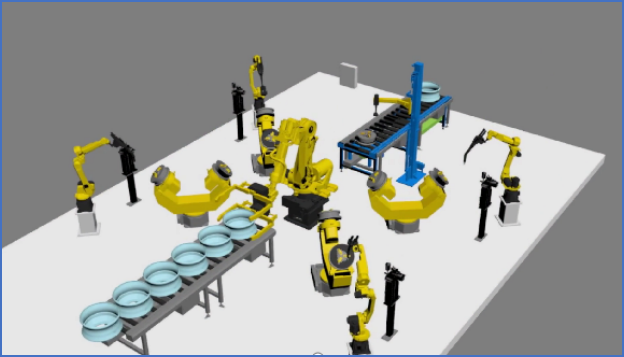 汽車輪轂智能生產(chǎn)線